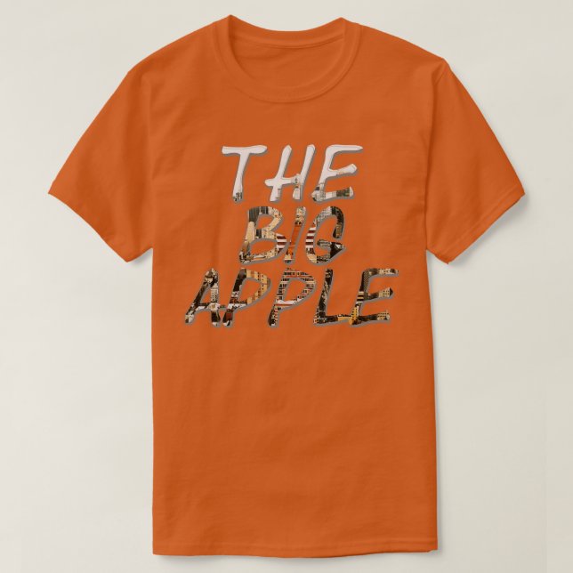 Camiseta La gran manzana (Diseño del anverso)