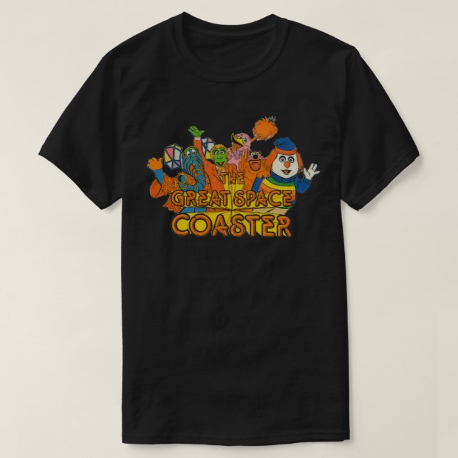 Camiseta La gran montaña rusa espacial (Diseño del anverso)