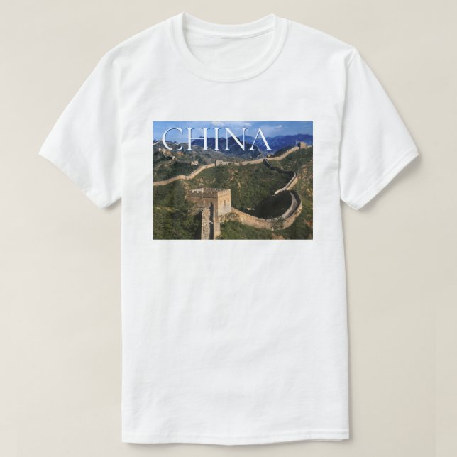 Camiseta La Gran Muralla | Jinshanling, China (Diseño del anverso)