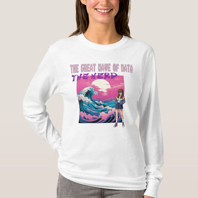 Camiseta La Gran Ola De Datos (Anverso)
