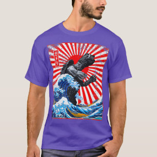 Camiseta LA GRAN OLA DE GAMERA DE KANAGAWA Premium