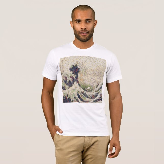 Camiseta La Gran Ola De Honeydew Melon Bella Artes Spoof (Anverso completo)