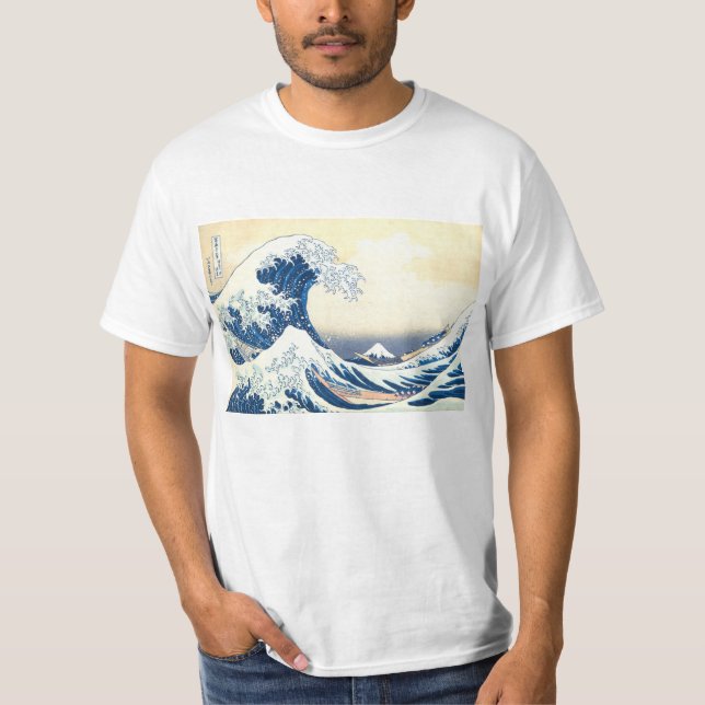 Camiseta La gran ola de Kanagawa (Anverso)