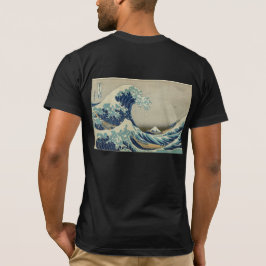 Camiseta La gran ola de Kanagawa en Hokusai