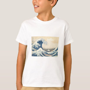 Camiseta La gran ola de Kanagawa - Katsushika Hokusai