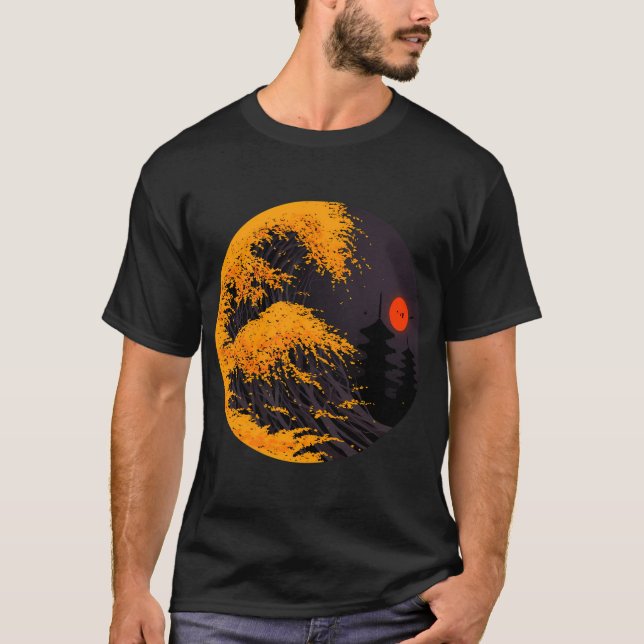 Camiseta La Gran Ola de Otoño (Anverso)