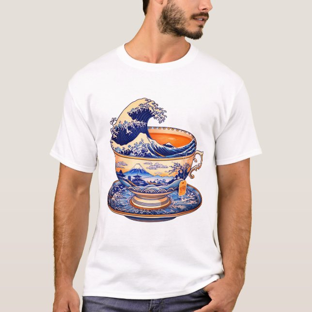 Camiseta La Gran Ola de Té (Anverso)