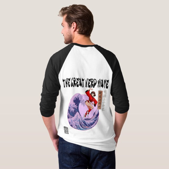 Camiseta La Gran Ola Friki (Reverso completo)