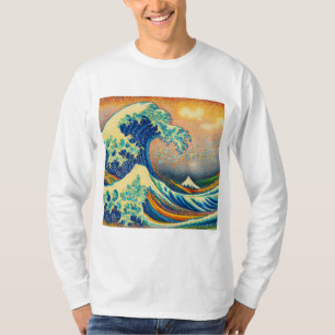 Camiseta La Gran Ola, la ola de Kanagawa v2
