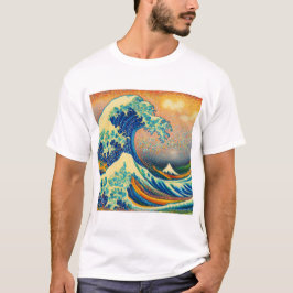Camiseta La Gran Ola, la ola de Kanagawa v2