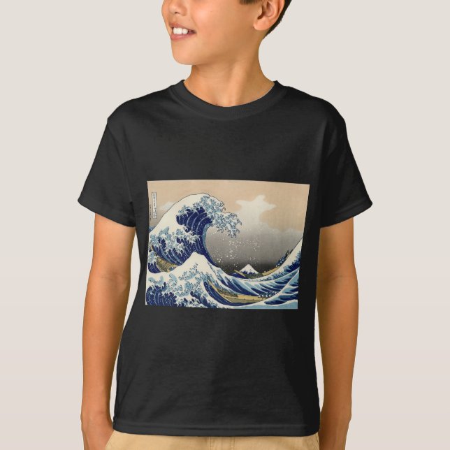 Camiseta La gran onda de Kanagawa (Anverso)