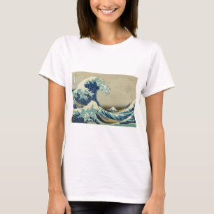 Camiseta La gran onda de Kanagawa de Katsushika Hokusai