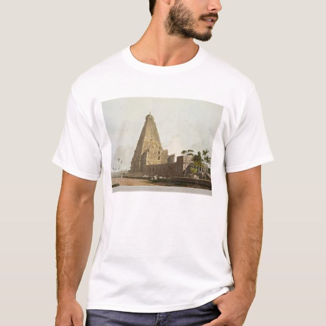 Camiseta La gran pagoda, Tanjore, placa XXIV de 'Oriente (Anverso)