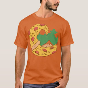 Camiseta La gran pizza de Kanagawa