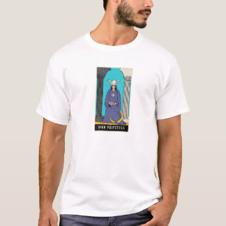 Camiseta La gran sacerdotisa Tarot Card Leyendo a la bruja