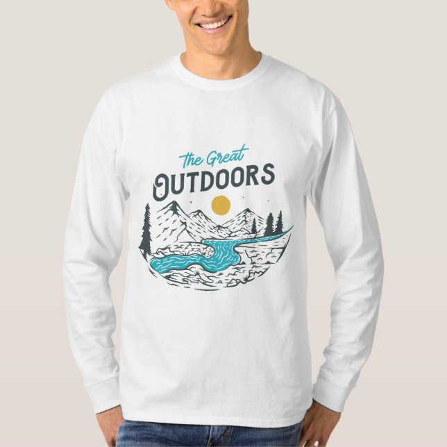 Camiseta La gran terraza exterior 2 (Anverso)