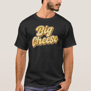 Camiseta La gran tipografía de queso