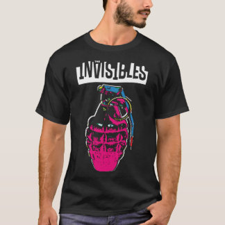 Camiseta La granada invisible vintage divertida