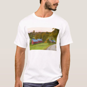 Camiseta La granja de Jenne en Woodstock, Vermont. Caída