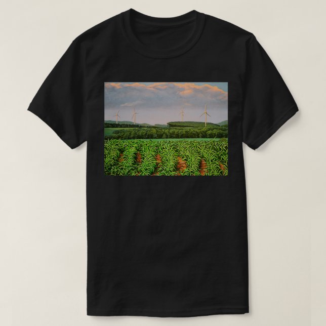 Camiseta La granja de molinos de viento (Diseño del anverso)