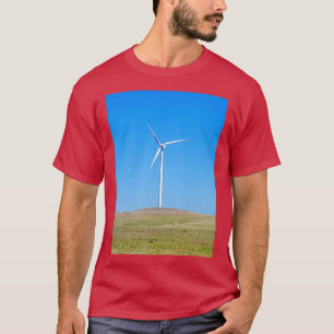 Camiseta La Granja Eólica Ama Su Medio Ambiente Aire Limpio