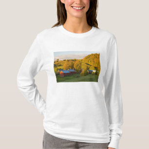 Camiseta La granja Jenne en Woodstock, Vermont. Otoño. 2