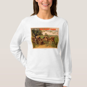 Camiseta La granja lechera un romance del juego hueco