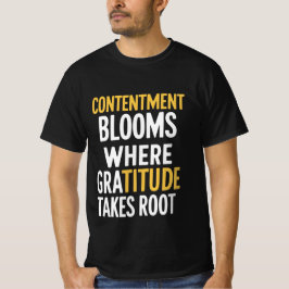 Camiseta La Gratitud Aumenta-Motivación