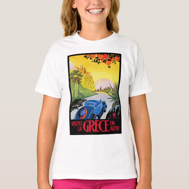 Camiseta La Grece de Visitez (Anverso)