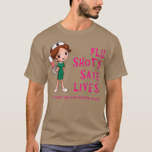 Camiseta La gripe salva vidas