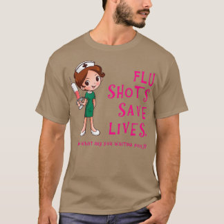 Camiseta La gripe salva vidas