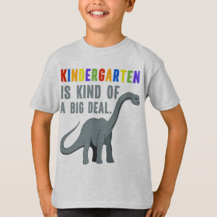 Camiseta La guardería es un poco un dinosaurio divertido de