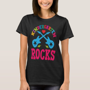Camiseta La guardería roza la guitarra cumpleaños de los ni