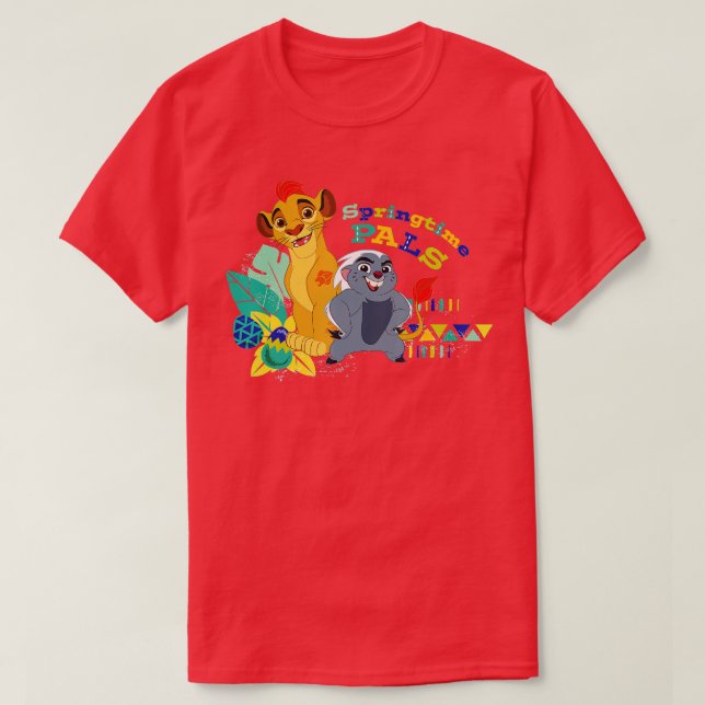 Camiseta La Guardia de Leones en la primavera de Pascua (Diseño del anverso)