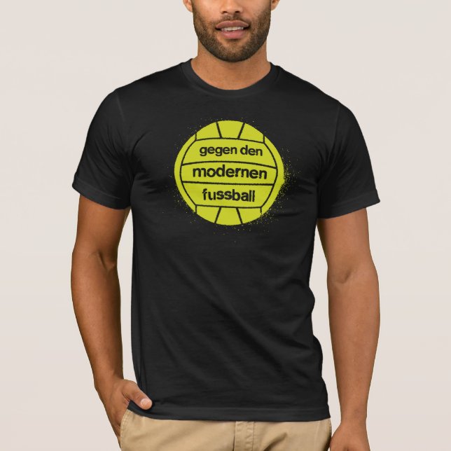 Camiseta La guarida de Gegen modernen Fußball (Anverso)