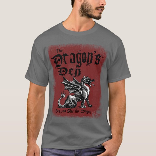 Camiseta La guarida del dragón (Anverso)