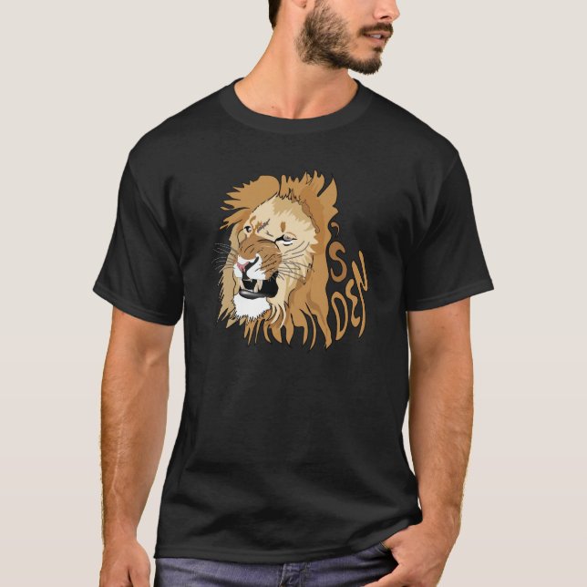 Camiseta La guarida del león (Anverso)