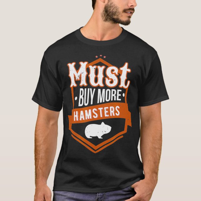 Camiseta La Guay Cuta Debe Comprar Más Hamsters (Anverso)