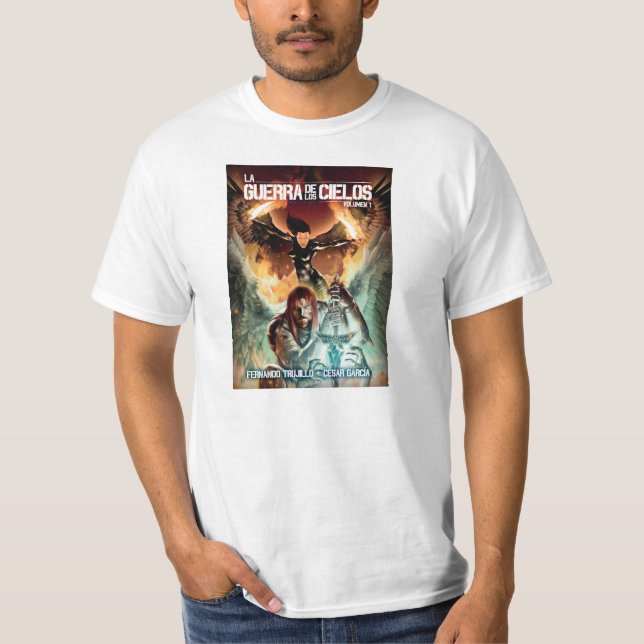 Camiseta 'La guerra de los Cielos' (Anverso)