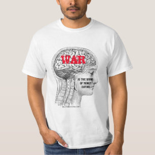 Camiseta La GUERRA es el sonido del dinero comiendo~micropo