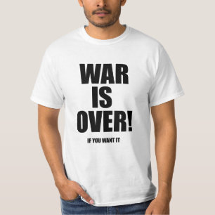 Camiseta La guerra ha terminado