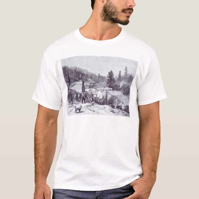 Camiseta La guerra india, ciudad de Deadwood (Anverso)