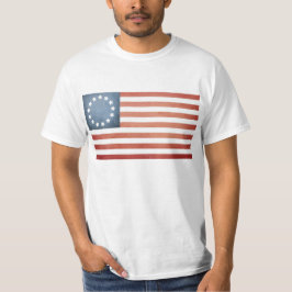 Camiseta La Guerra Revolucionaria Betsy Ross Falseó La Band