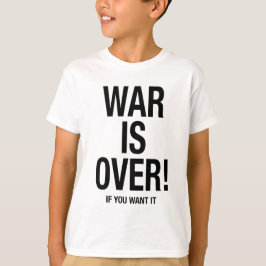 Camiseta La guerra terminó