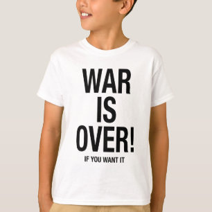 Camiseta La guerra terminó
