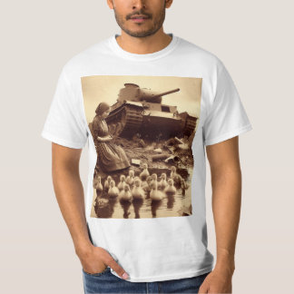 Camiseta La guerra ya no - Vintage Surreal Peace Art