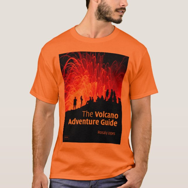 Camiseta La guía de la aventura del volcán (Anverso)