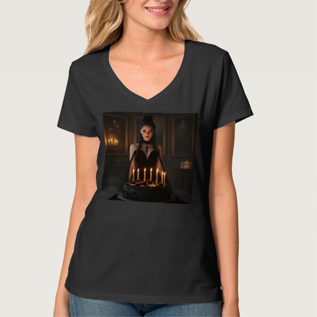 Camiseta La Guía Definitiva para un Gótico Impresionante (Anverso)