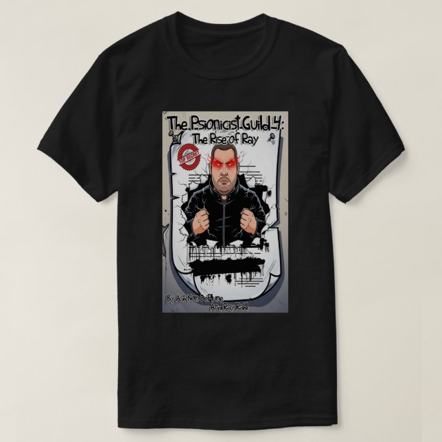 Camiseta La Guild Psíquica 4 Oscuro (Diseño del anverso)