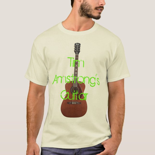 Camiseta La "guitarra de Tim Armstrong" (camiseta) (Anverso)
